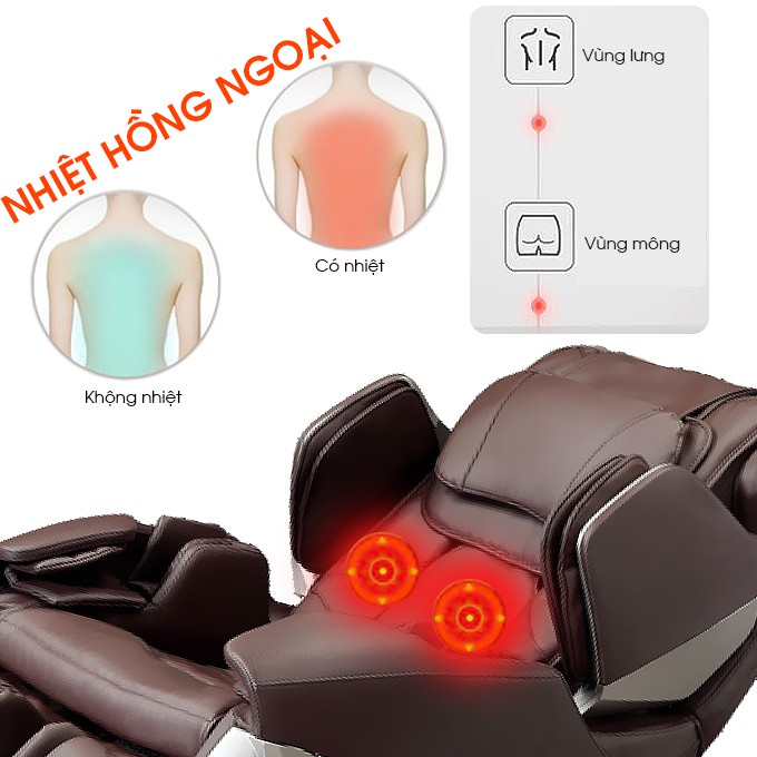 Ghế massage toàn thân OTO STACK SK-01 (coffee)